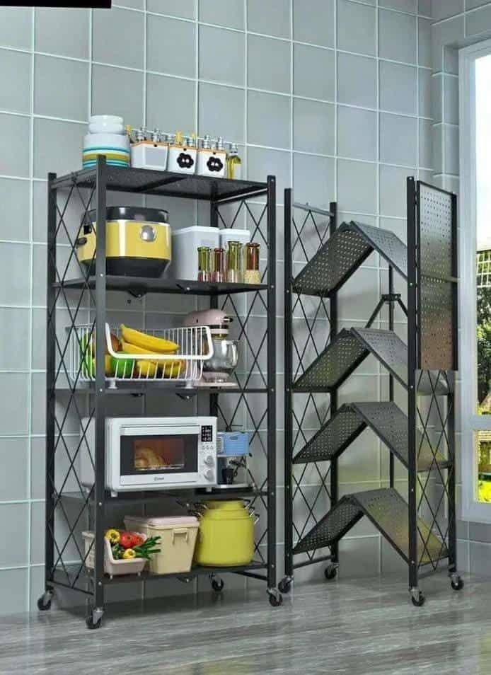 Folding Iron Rack